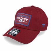 Fanatics - NHL Röd adjustable Keps - Colorado Avalanche Authentic Pro Prime Graphic Cardinal Adjustable @ Hatstore