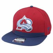 Fanatics - NHL Röd snapback Keps - Colorado Avalanche Team Locker Room Dark Garnet Snapback @ Hatstore