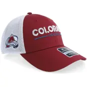 Fanatics - NHL Röd trucker Keps - Colorado Avalanche Auth Pro A Mesh Dark Garnet/White Trucker @ Hatstore