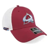 Fanatics - NHL Röd trucker Keps - Colorado Avalanche Authentic Pro Rink  D. Garnet/White Trucker @ Hatstore
