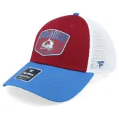 Fanatics - NHL Röd trucker Keps - Colorado Avalanche Garnet/Blue Trucker @ Hatstore