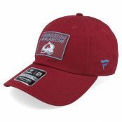 Fanatics - NHL Röd unconstructed Keps - Colorado Avalanche Authentic Pro Rink Prime D. Garnet Dad Cap @ Hatstore