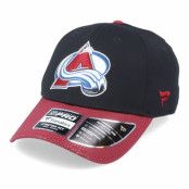 Fanatics - NHL Svart flexfit Keps - Colorado Avalanche Draft Structured Stretch Black Flexfit @ Hatstore