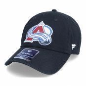 Fanatics - NHL Svart unconstructed Keps - Colorado Avalanche Primary Logo Core Black Dad Cap @ Hatstore