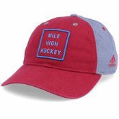 Keps Colorado Avalanche Cotton Slouch Burgundy/Grey Adjustable - Adidas - Röd Dad Cap
