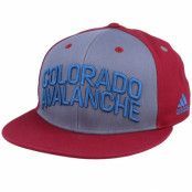 Keps Colorado Avalanche Flat Brim Grey/Burgundy Snapback - Adidas - Grå Snapback