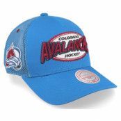 Mitchell&Ness - NHL Blå Keps - Colorado Avalanche Team Seal Light Blue Trucker @ Hatstore