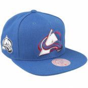 Mitchell&Ness - NHL Blå snapback Keps - Colorado Avalanche Alternate Flip Blue Snapback @ Hatstore