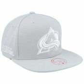 Mitchell&Ness - NHL Grå snapback Keps - Colorado Avalanche Evergreen Grey/White Snapback @ Hatstore