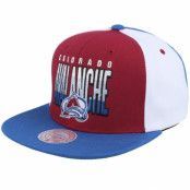 Mitchell&Ness - NHL Röd snapback Keps - Colorado Avalanche Billboard 2 Royal/Red Snapback @ Hatstore