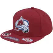 Mitchell&Ness - NHL Röd snapback Keps - Colorado Avalanche Vintage Hat Trick Maroon Snapback @ Hatstore