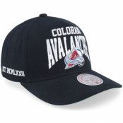 Mitchell&Ness - NHL Svart adjustable Keps - Colorado Avalanche Big Time Pro Black A-frame Adjustable @ Hatstore