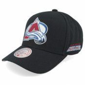 Mitchell&Ness - NHL Svart adjustable Keps - Colorado Avalanche Icon Grail Pro Black Adjustable @ Hatstore