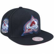 Mitchell&Ness - NHL Svart snapback Keps - Colorado Avalanche Big Face 7.0 Black Snapback @ Hatstore