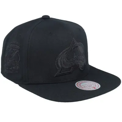 Mitchell&Ness - NHL Svart snapback Keps - Colorado Avalanche Black Pearl Snapback @ Hatstore