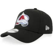New Era - NHL Svart adjustable Keps - Kids Hatstore Exclusive x Colorado Avalanche 9FORTY Black A-frame Adjustable @ Hatstore
