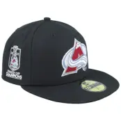 New Era - NHL Svart fitted Keps - Colorado Avalanche Stanley Cup Champions 22 59FIFTY Black Fitted @ Hatstore
