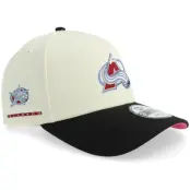 New Era - NHL Vit adjustable Keps - Hatstore Exclusive x Colorado Avalanche 9FORTY 2001 All Star Game Chrome/Black A-frame Adjustable @ Hatstore