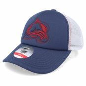 Outerstuff - NHL Blå trucker Keps - Kids Colorado Avalanche NHL Navy/White Trucker @ Hatstore