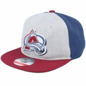 Outerstuff - NHL Grå snapback Keps - Kids Colorado Avalanche NHL Deadstock Heather Grey/Navy/Burgundy Snapback @ Hatstore