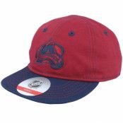 Outerstuff - NHL Röd snapback Keps - Colorado Avalanche NHL Infant Slouch Burgundy/Navy Snapback @ Hatstore