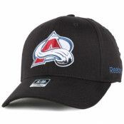 Reebok - NHL Svart flexfit Keps - Colorado Avalanche BL Black Flexfit @ Hatstore