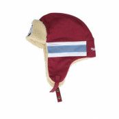 Mitchell&Ness - NHL Röd trapper Beanie - Colorado Avalanche Cold Break Maroon Trapper @ Hatstore