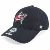 47 Brand - NHL Blå adjustable Keps - Columbus Blue Jackets Ballpark Mvp Navy Adjustable @ Hatstore