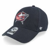 47 Brand - NHL Blå adjustable Keps - Columbus Blue Jackets MVP Wool Navy Adjustable @ Hatstore