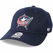 47 Brand - NHL Blå flexfit Keps - Columbus Blue Jackets Contender Navy Flexfit @ Hatstore