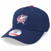 Outerstuff - NHL Blå adjustable Keps - Kids Columbus Blue Jackets Precurved A-Frame College Navy Adjustable @ Hatstore