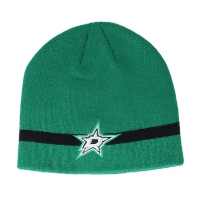 Adidas - NHL Grön traditionalbeanie Beanie - Dallas Stars Coach Green Beanie @ Hatstore
