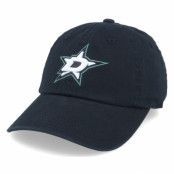 American Needle - NHL Svart unconstructed Keps - Dallas Stars Blue Line Black Dad Cap @ Hatstore