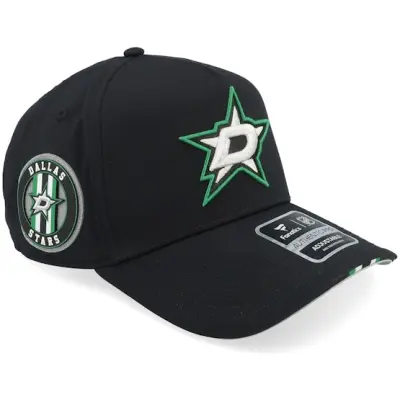 Fanatics - NHL Svart adjustable Keps - Dallas Stars Authentic Pro NHL Mesh Black A-Frame Adjustable @ Hatstore