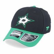 Fanatics - NHL Svart flexfit Keps - Dallas Stars Draft Structured Stretch Black/Green Flexfit @ Hatstore