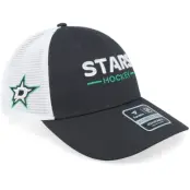 Fanatics - NHL Svart trucker Keps - Dallas Stars Authentic Pro Rink Black/White Trucker @ Hatstore