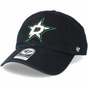 Keps Dallas Stars Clean up Black Adjustable - 47 Brand - Svart Reglerbar