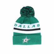 Mössa Dallas Stars Cuffed Knit Green/White Pom - Adidas - Grön Tofs