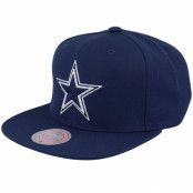 Mitchell&Ness - NFL Blå snapback Keps - Dallas Stars Team Ground 2.0 Navy Snapback @ Hatstore