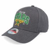 Mitchell&Ness - NHL Grå adjustable Keps - Dallas Stars NHL Arch Charcoal Adjustable @ Hatstore