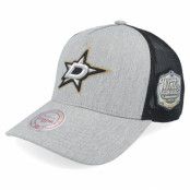 Mitchell&Ness - NHL Grå trucker Keps - Hatstore Exclusive x Dallas Stars Vintage Grey Heather Trucker @ Hatstore