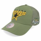 Mitchell&Ness -NHL Grön trucker Keps - Hatstore Exclusive x Dallas Stars Constellation Green Trucker @ Hatstore