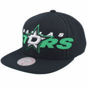 Mitchell&Ness - NHL Svart snapback Keps - Dallas Stars Full Frontal Black Snapback @ Hatstore