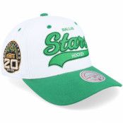 Mitchell&Ness - NHL Vit adjustable Keps - Dallas Stars Tail Sweep Pro White/Green Adjustable @ Hatstore