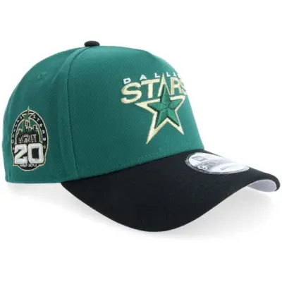 New Era - NHL Grön adjustable Keps - Hatstore Exclusive x Dallas Stars  9FORTY Green/Black A-Frame Adjustable @ Hatstore