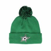 Adidas - NHL Grön pom Beanie - Dallas Stars NHL Cuffed Beanie Kelly Pom @ Hatstore