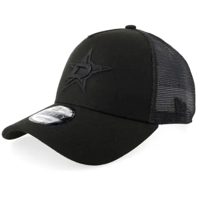 New Era - NHL Svart trucker Keps - Hatstore Exclusive x Dallas Stars 9FORTY Black A-frame Trucker @ Hatstore