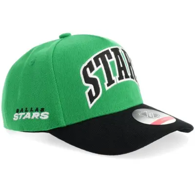 Outerstuff - NHL Grön adjustable Keps - Kids Dallas Stars Mvp Pro Pinch Green/Black A-frame Adjustable @ Hatstore