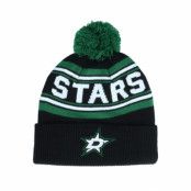 Outerstuff - NHL Grön pom Beanie - Kids Dallas Stars Jacquared Knit Pom Black Pom @ Hatstore