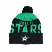 Outerstuff - NHL Svart pom Beanie - Kids Dallas Stars Stretchark Knit Black/Green Pom @ Hatstore